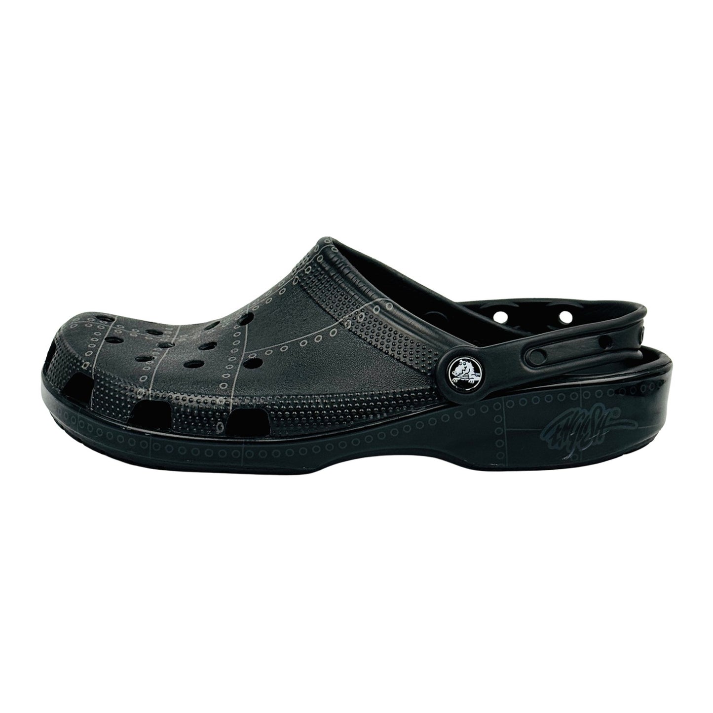 Crocs Yukon Vista II Black Foam Clogs (Size 42)