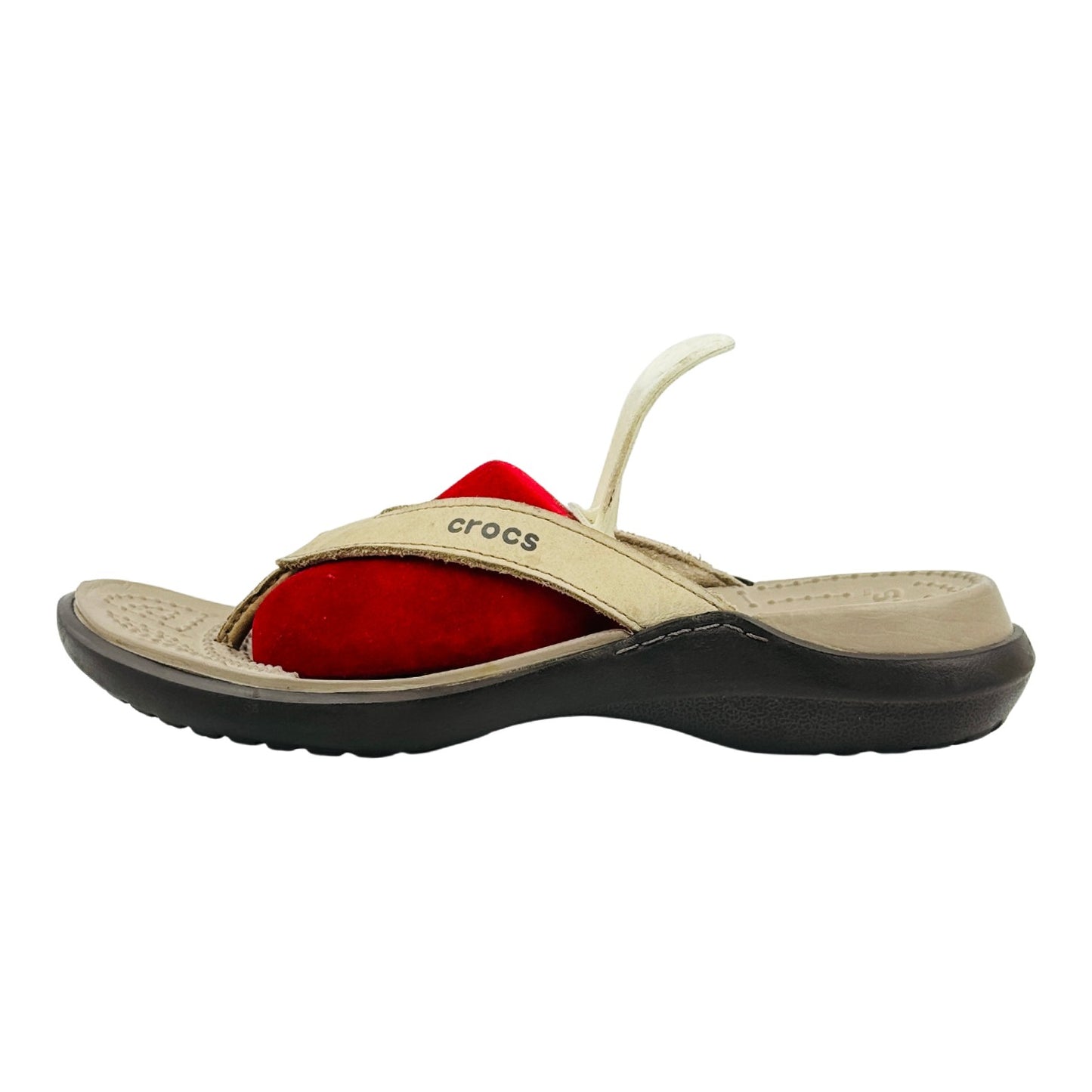 Crocs Capri V 'Beige Brown' Slippers (Size 39)