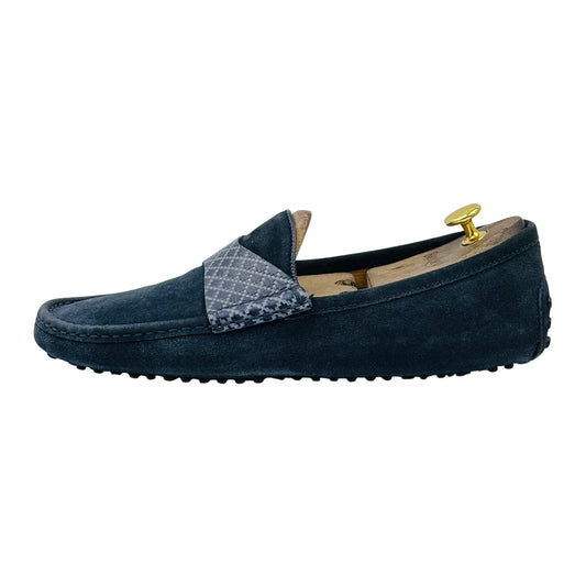 Gucci Dark Navy Vamp Strap Loafers (Size 42.5)