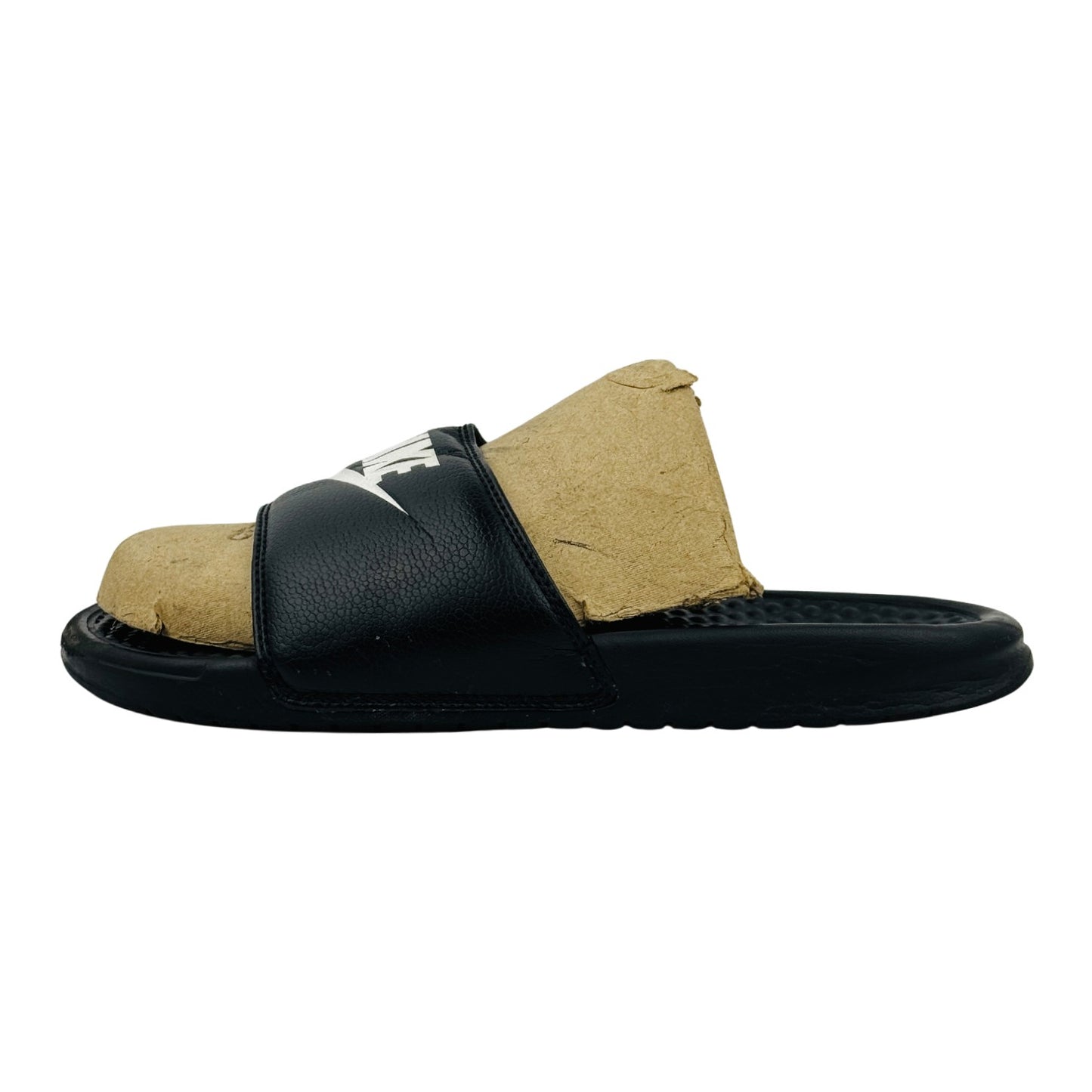 Nike Men's Benassi JDI Black Slides (Size 40)