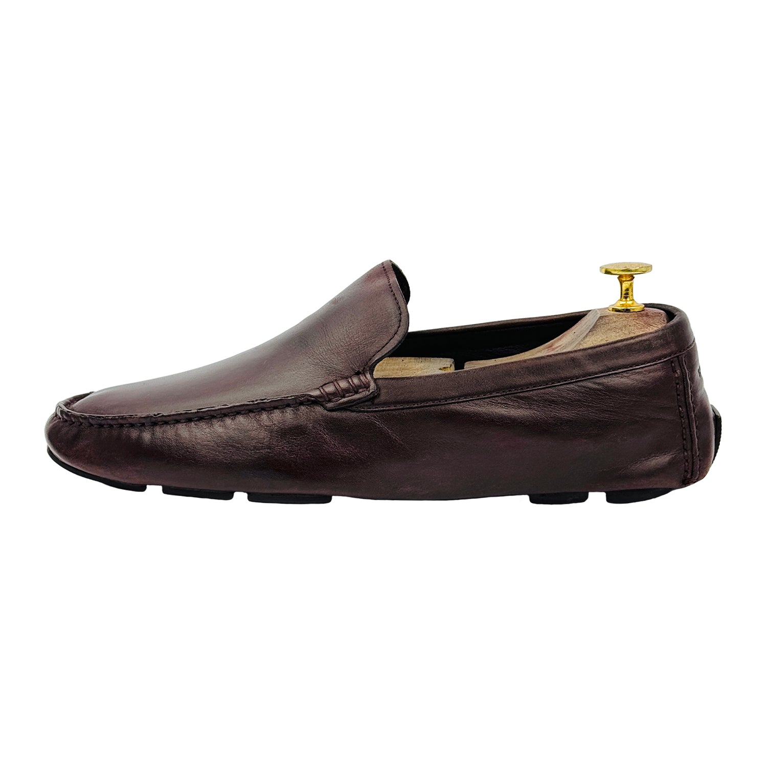 Image of Bally Men's Brown Driving Loafers (Size 41/41.5)