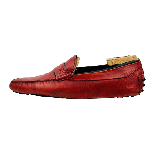 Tod’s For Ferrari Red Driving Loafers (Size 43/43.5)