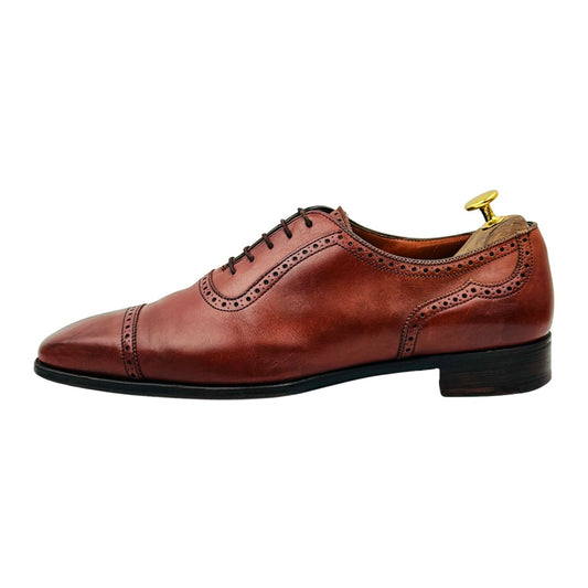 Alfred Sargent Moore 'Reddish Brown' Oxford Shoes (Size 44)