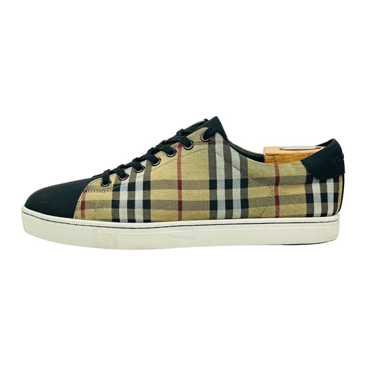 Burberry Men's Nova Check Pattern Sneakers (Size 43)