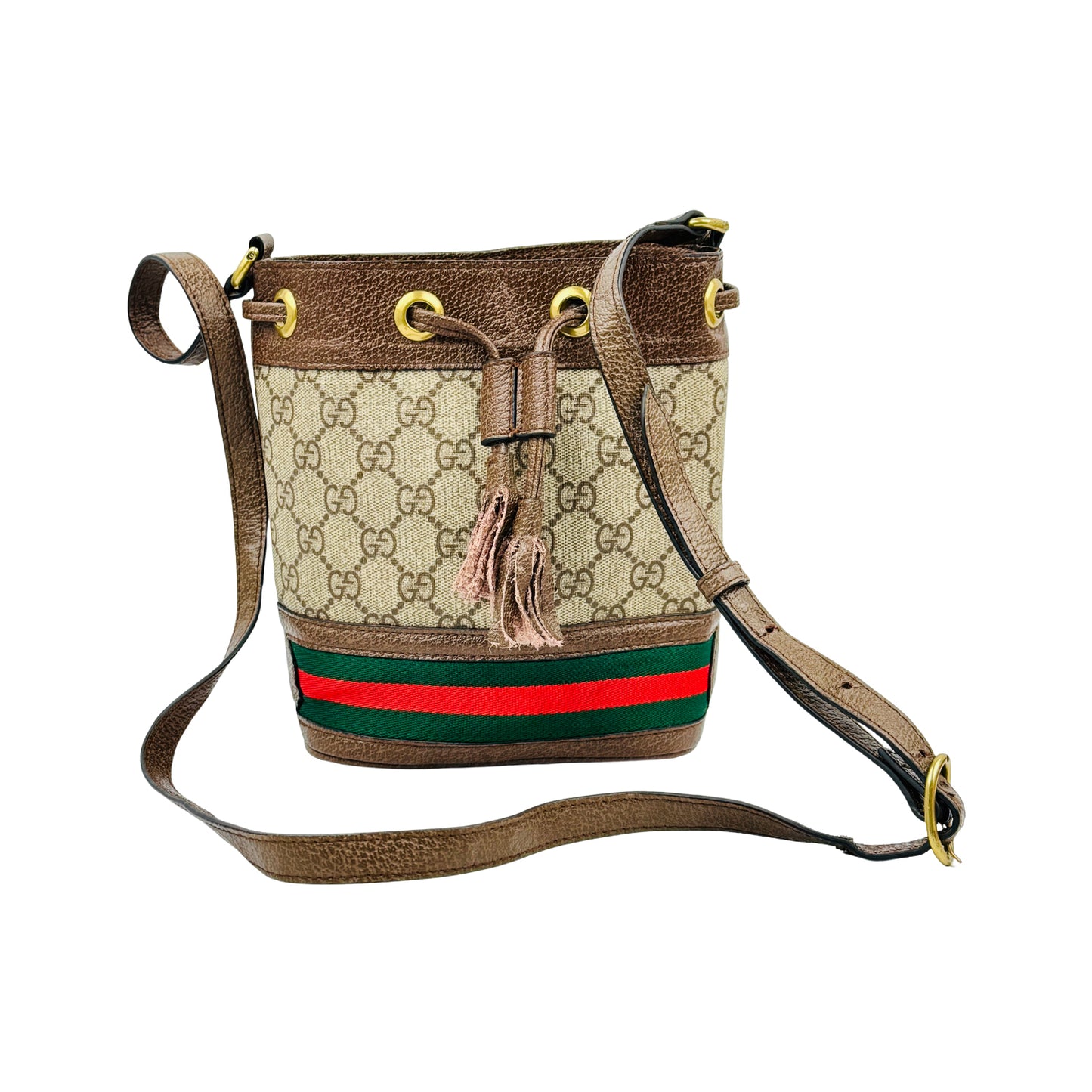 Gucci Ophidia Mini GG Supreme Bucket Bag - 550620