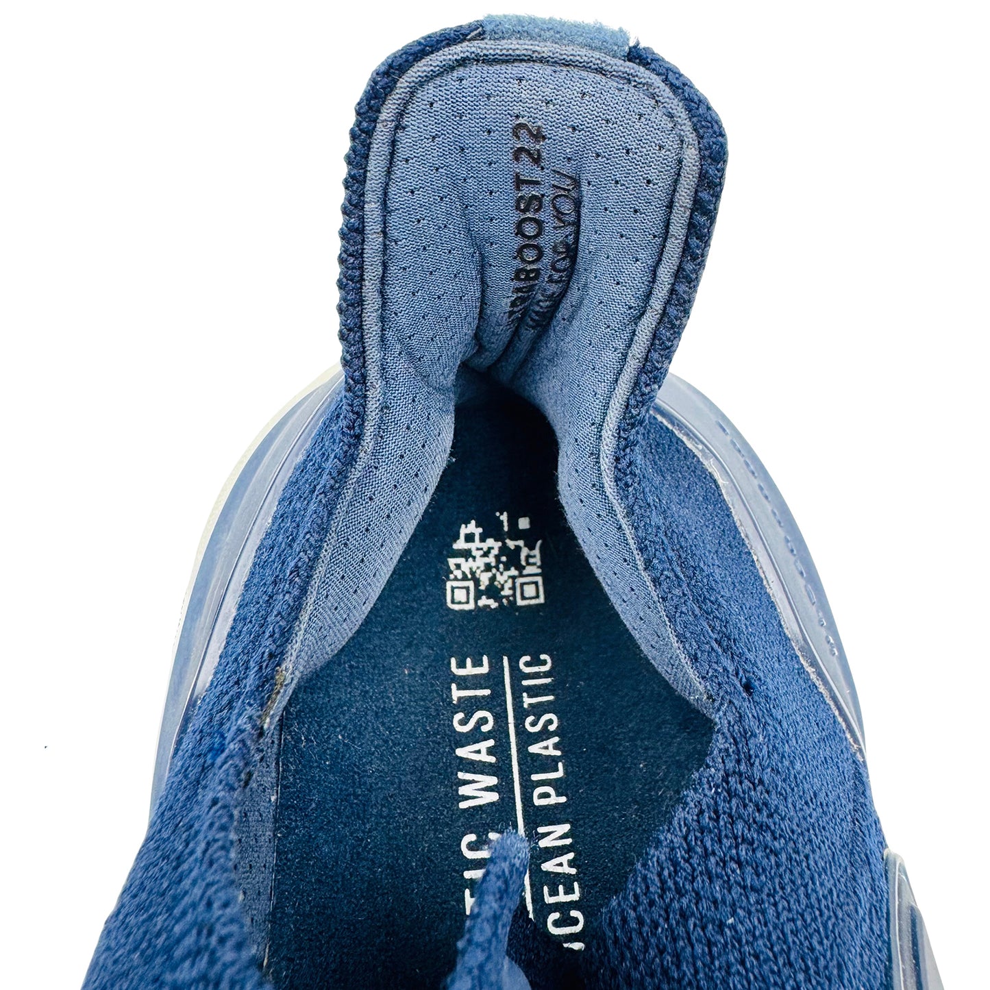 Adidas Ultraboost 22 'Collegiate Navy' Shoes (Size 40.5) - GX5593
