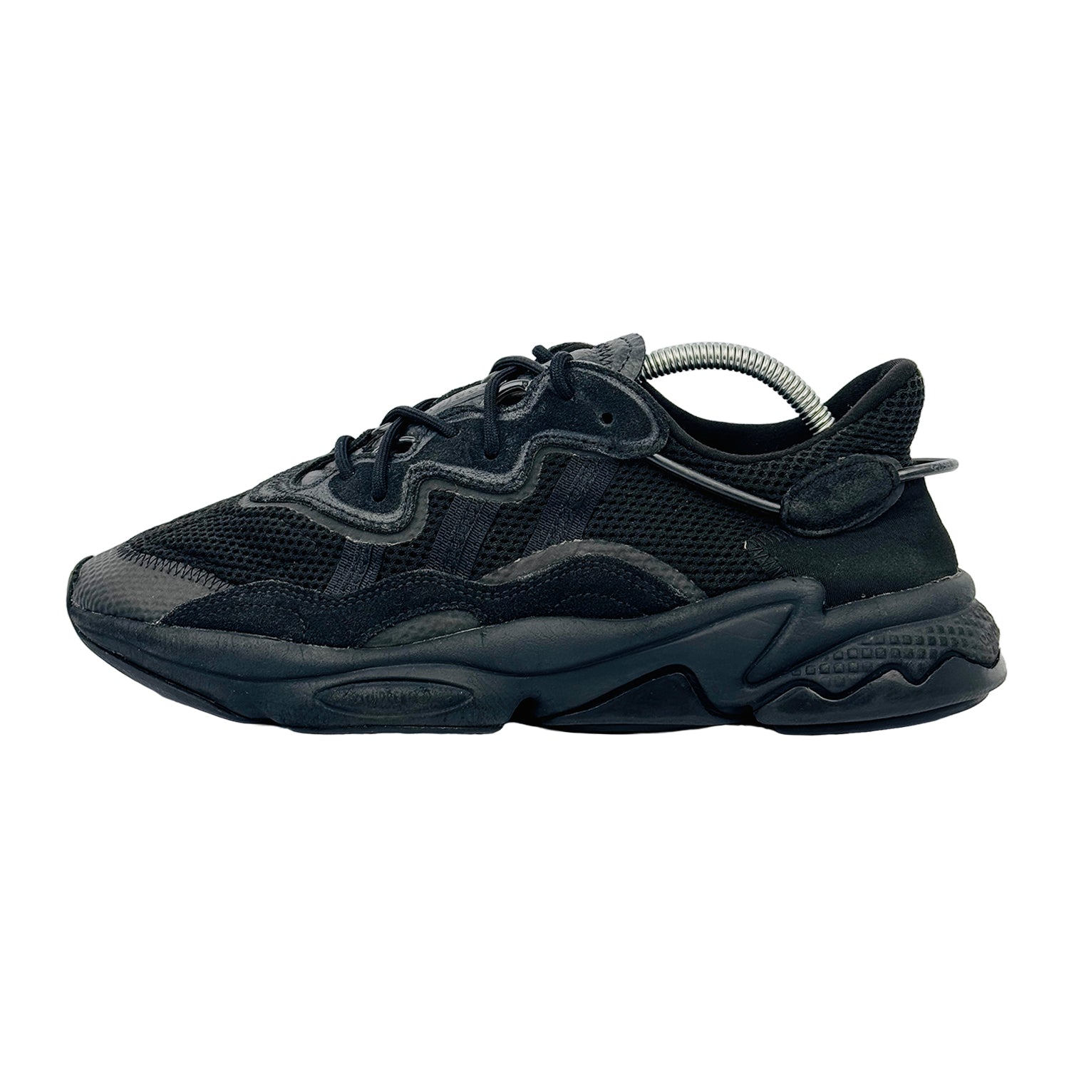 Image of Adidas Men's Black Ozweego Sneakers (Size 43.5) - EE6999