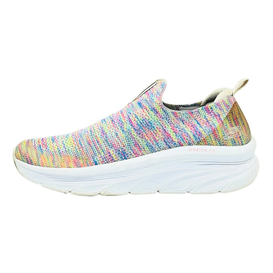 Skechers D'Lux Walker - Rainbow Sky Shoes (Size 39.5) - 149367-WMLT