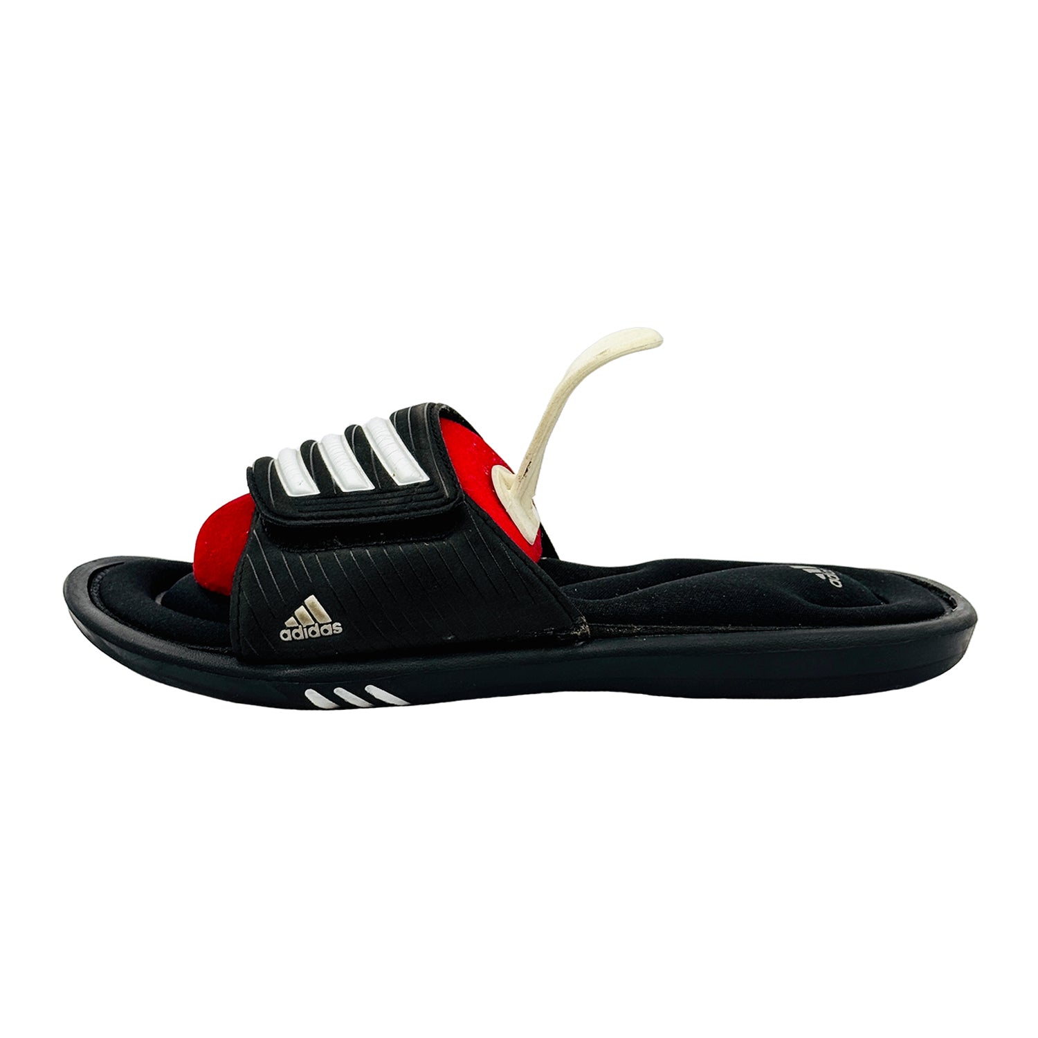 Image of Adidas Caruvo Vario Black Slippers (Size 39)
