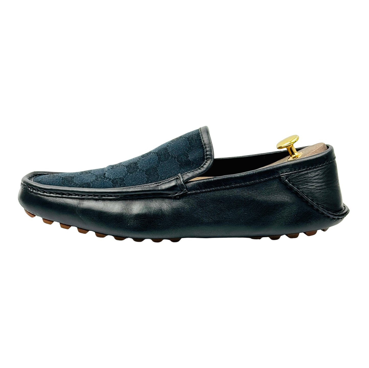 Gucci Men's GG Canvas Loafers (Size 43) - 153991