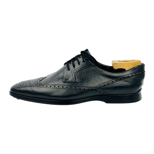 Tod's Black Wingtip Oxford Shoes (Size 43/43.5)