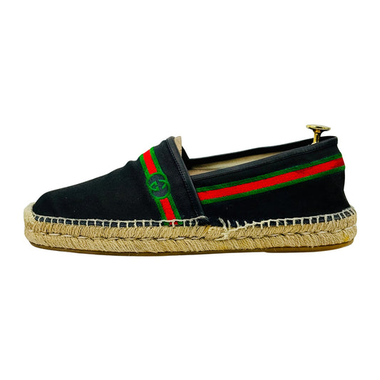 Gucci Alejandro Interlocking G Espadrille Shoes (Size 42)