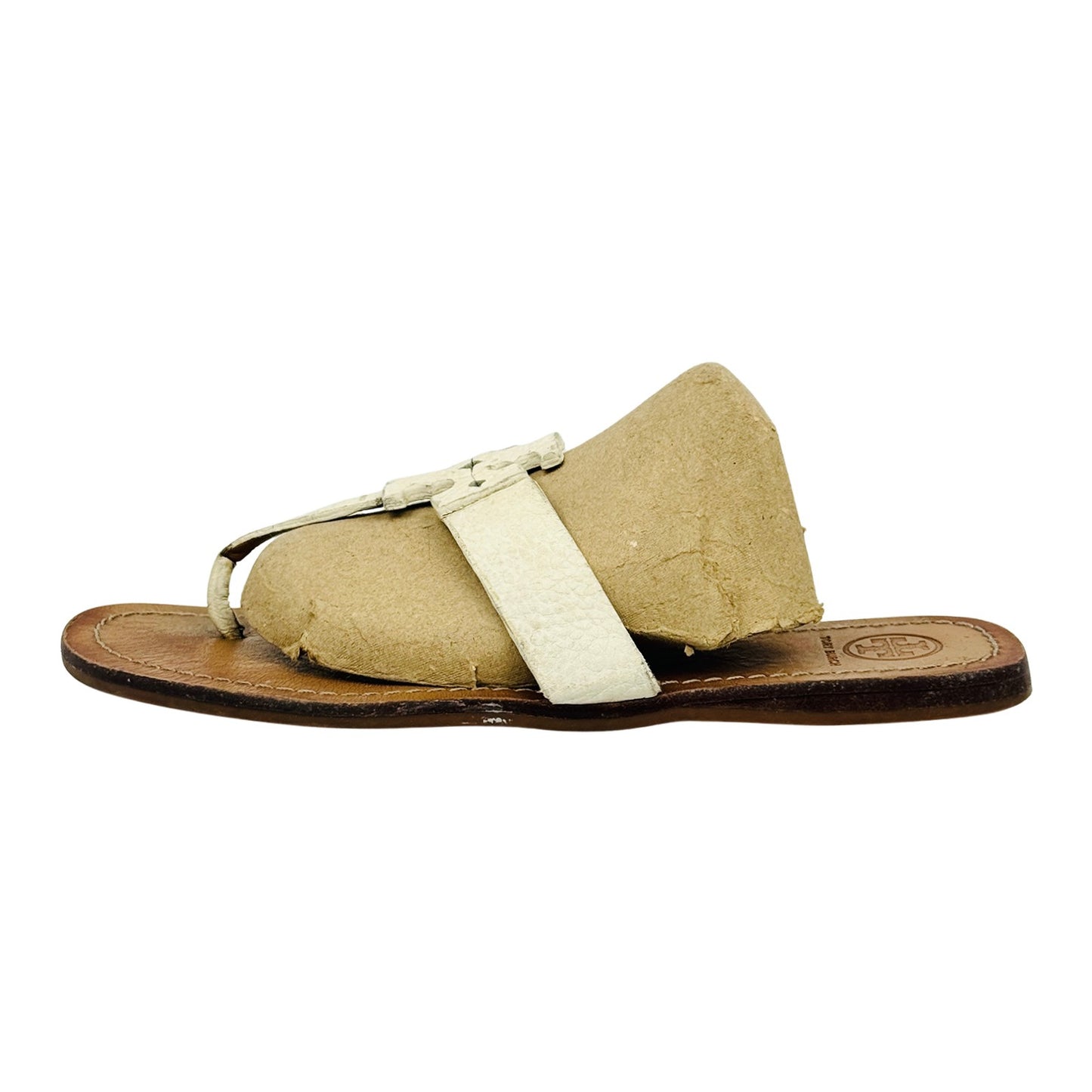 Tory Burch Women's Moore 'Ivory' Flip Flops (Size 38.5)