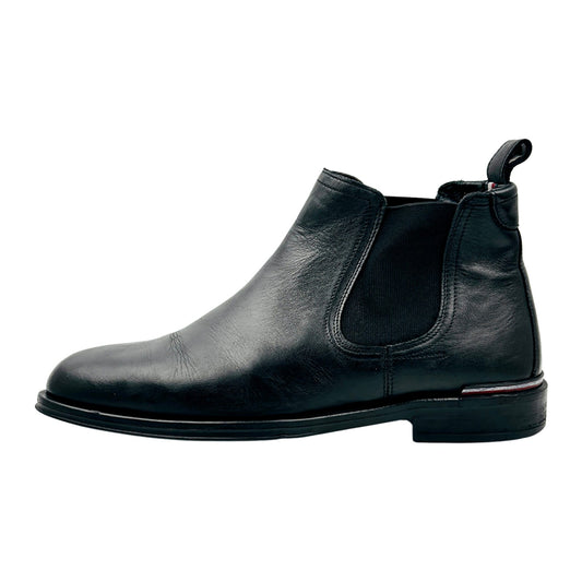 Tommy Hilfiger Core RWB Leather Chelsea Boots (Size 42.5) - FM0FM04806