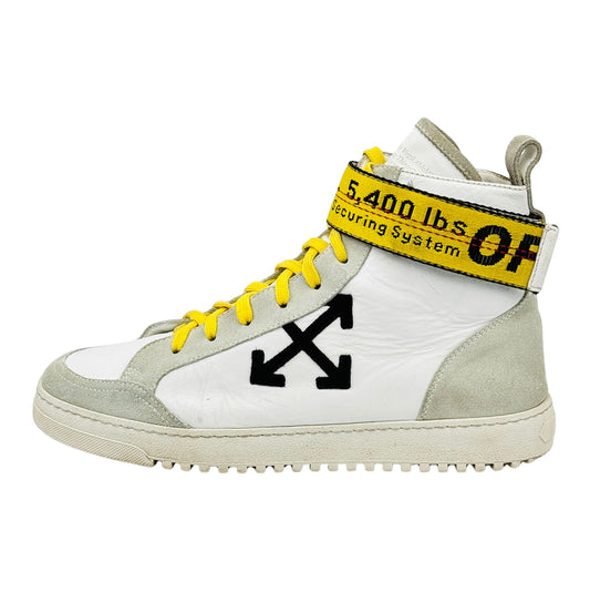 Off-White Industrial Belt Hi-Top Sneakers (Size 41/41.5) - OMIA102R19800001 0120