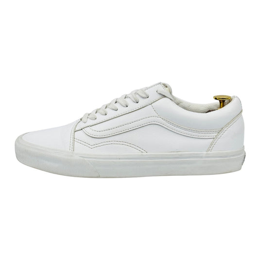 Vans Old Skool Leather White Sneakers (Size 43) - 751505