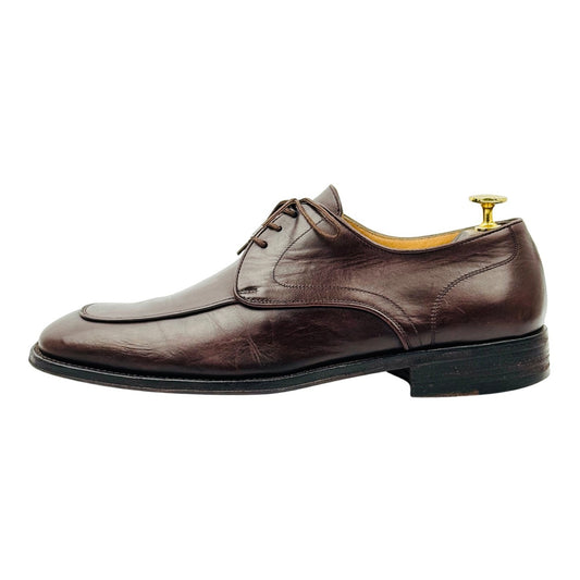Bally Oronis Dark Brown Derby Shoes (Size 42/42.5)