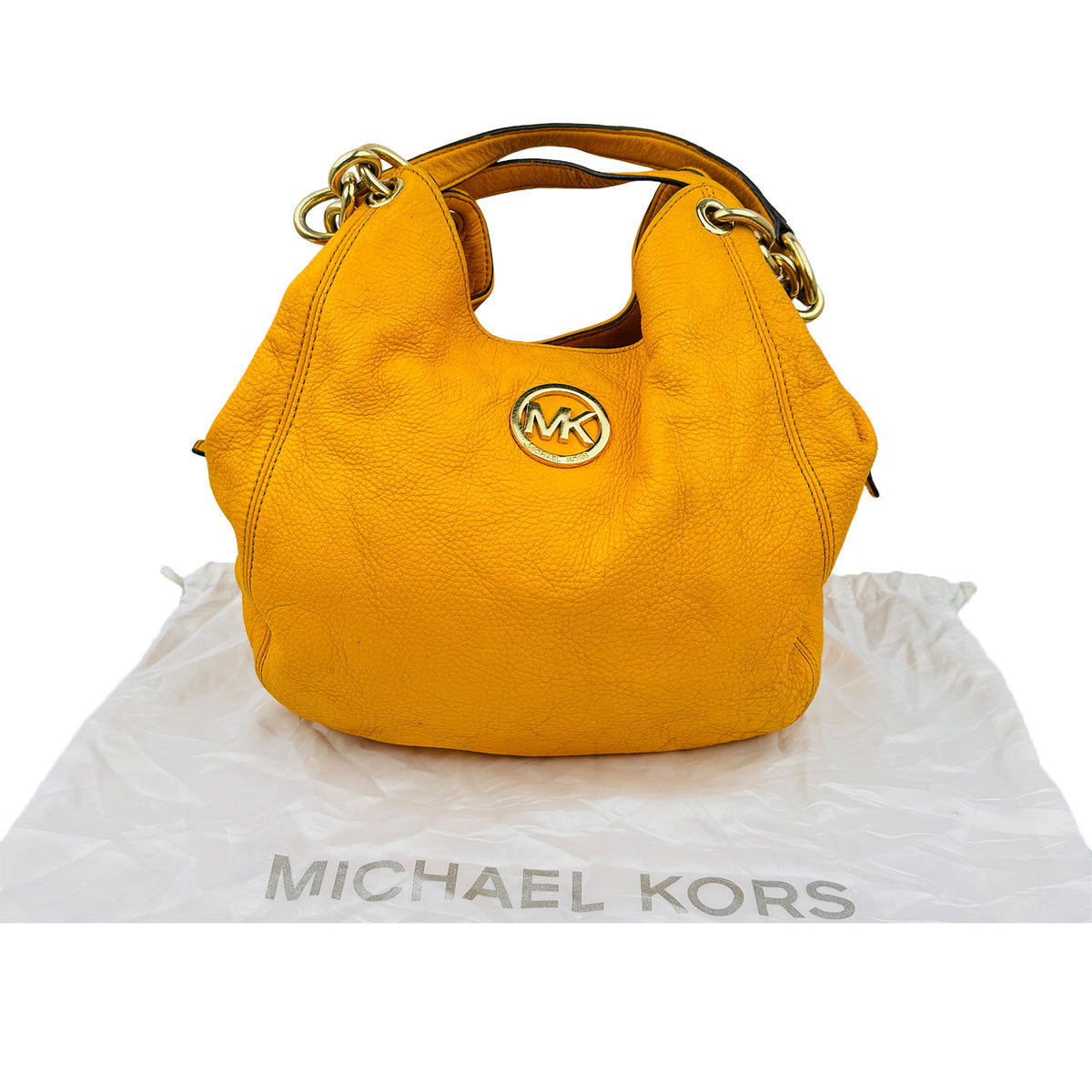 Michael Kors Fulton Chain Medium Hobo Bag - 35F5GFHE2L