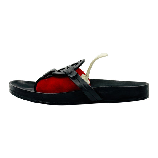 Tory Burch Miller Cloud Triple Black Slippers (Size 38)