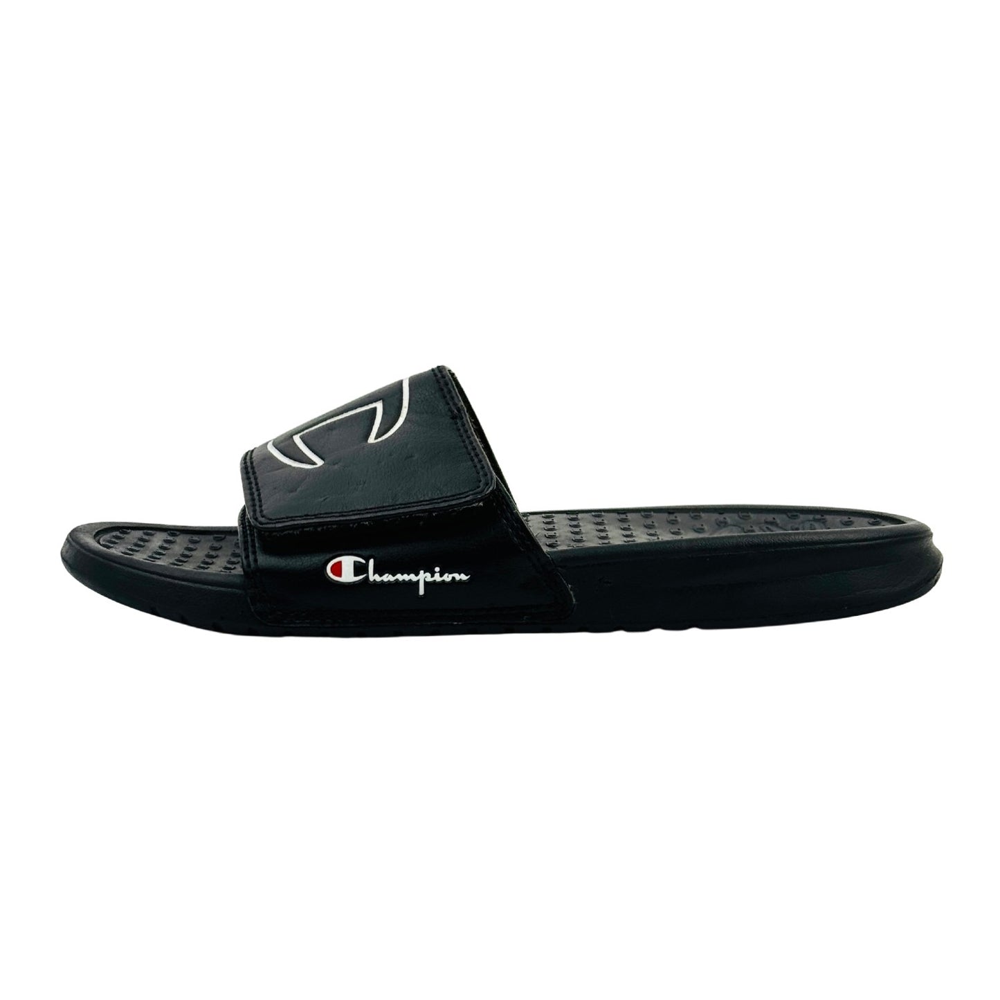 Champion Men's Super Black EVA Slides (Size 40)