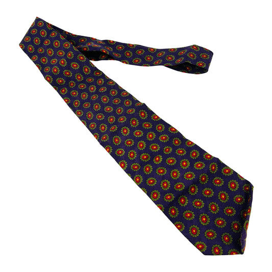 Ralph Lauren Polo Purple 'Floral Medallion Pattern' Tie (Size Regular)