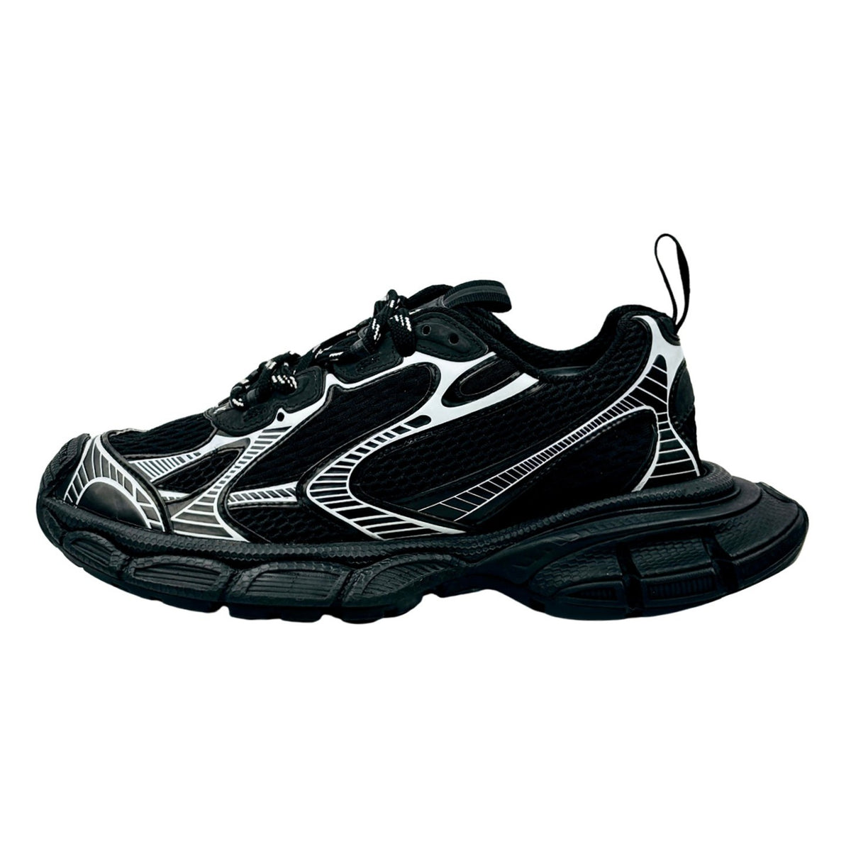 Balenciaga 3XL 'Black Silver' Sneakers (Size 40) - 734734