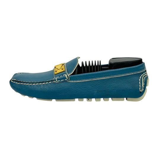 Louis Vuitton S-Lock Driving Blue Loafer (Size 39.5/40)