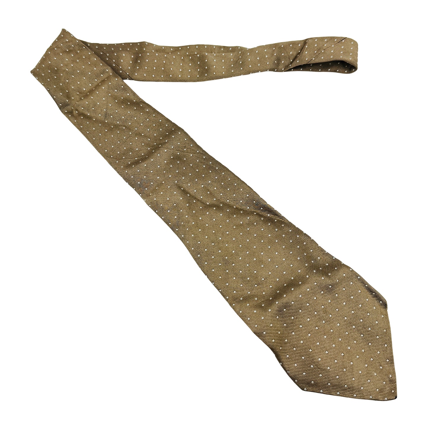 Ralph Lauren Polo Khaki 'Polka Dots' Tie (Size Regular)