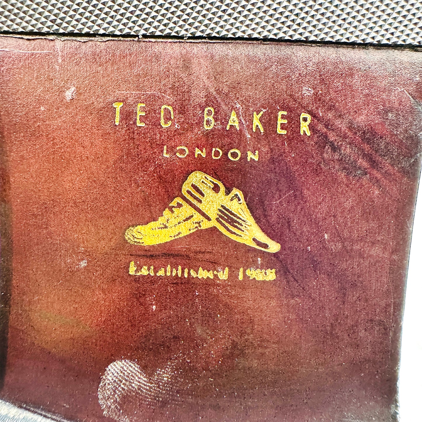 Ted Baker Men's Brown Leather Derby Shoes (Size 45)