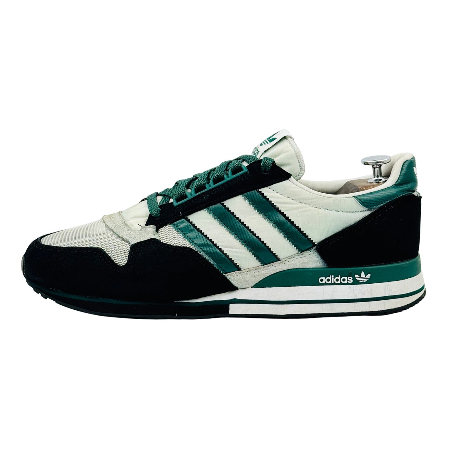 Adidas Men's ZX 500 'Collegiate Green' Shoes (Size 44.5) - FX6910