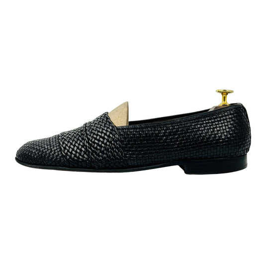 Bally Men's Woven Leather Loafers (Size 42.5)