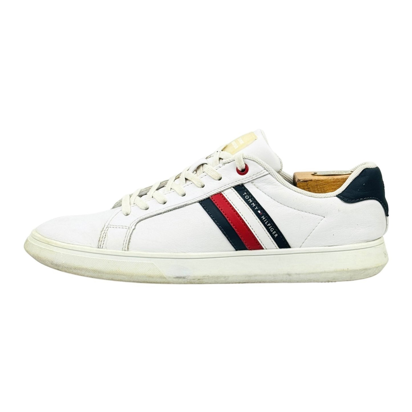 Tommy Hilfiger Essential Leather Cupsole Sneakers (Size 43) - FM0FM02668 YBS