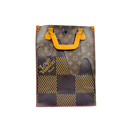 Louis Vuitton x Nigo Giant Damier Ébène Mini Tote Bag