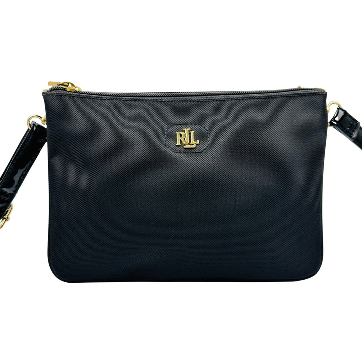 Lauren Ralph Lauren Carter Black Crossbody Bag