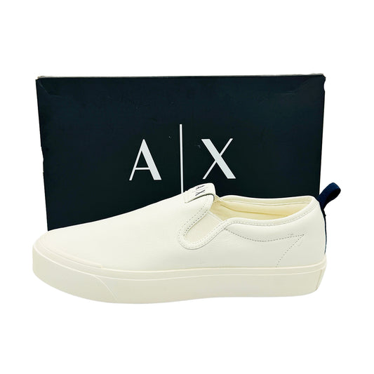 Armani Exchange Men's White Shoes (Size 44) - XUY010 XV799