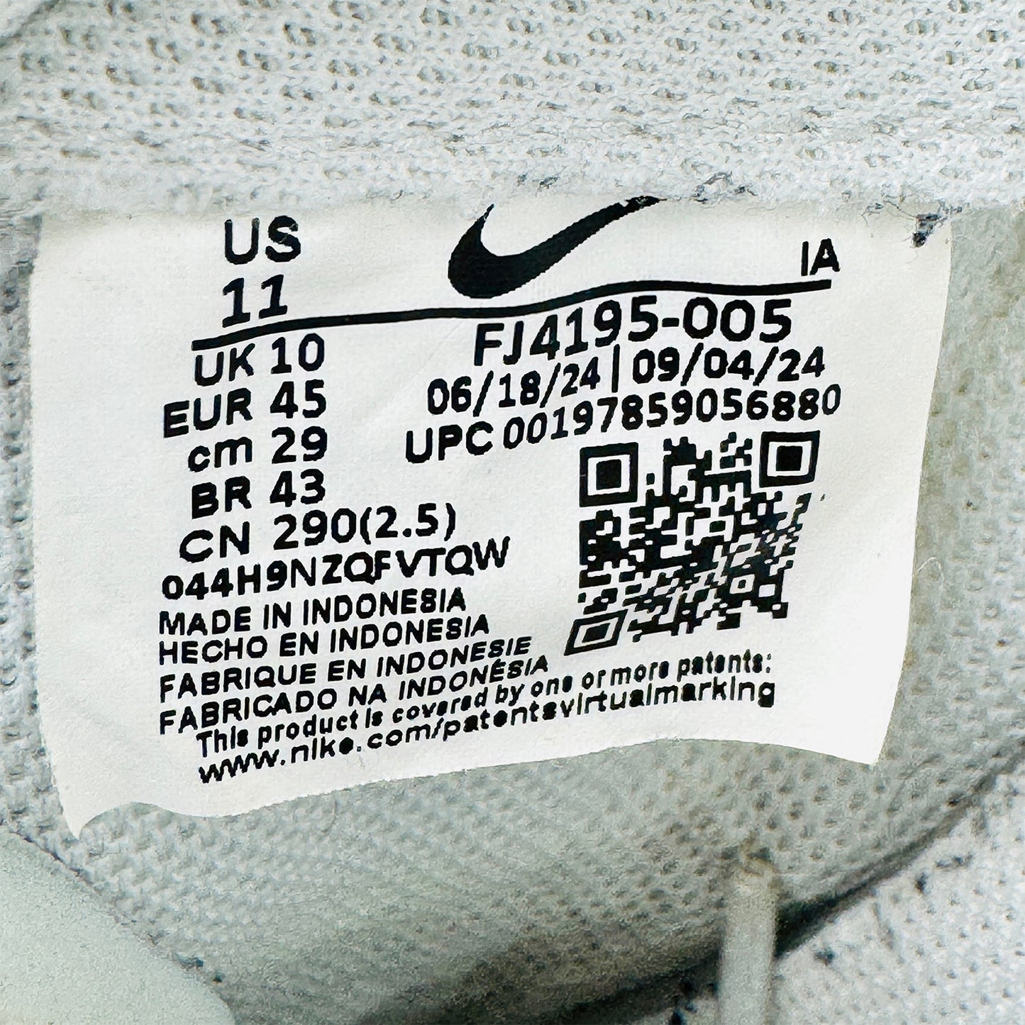 Nike Men's Waffle Nav Shoes (Size 45) - FJ4195-005