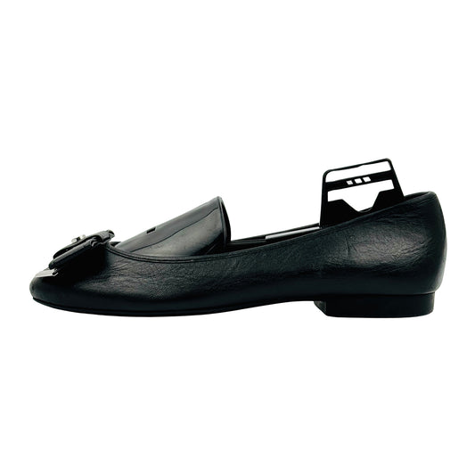 Michael Kors Belle Flex Black Ballet Flats (Size 37)