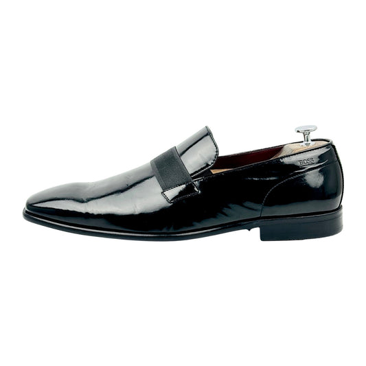 Hugo Boss Mellion Patent Leather Loafers (Size 45/45.5) - 50222883