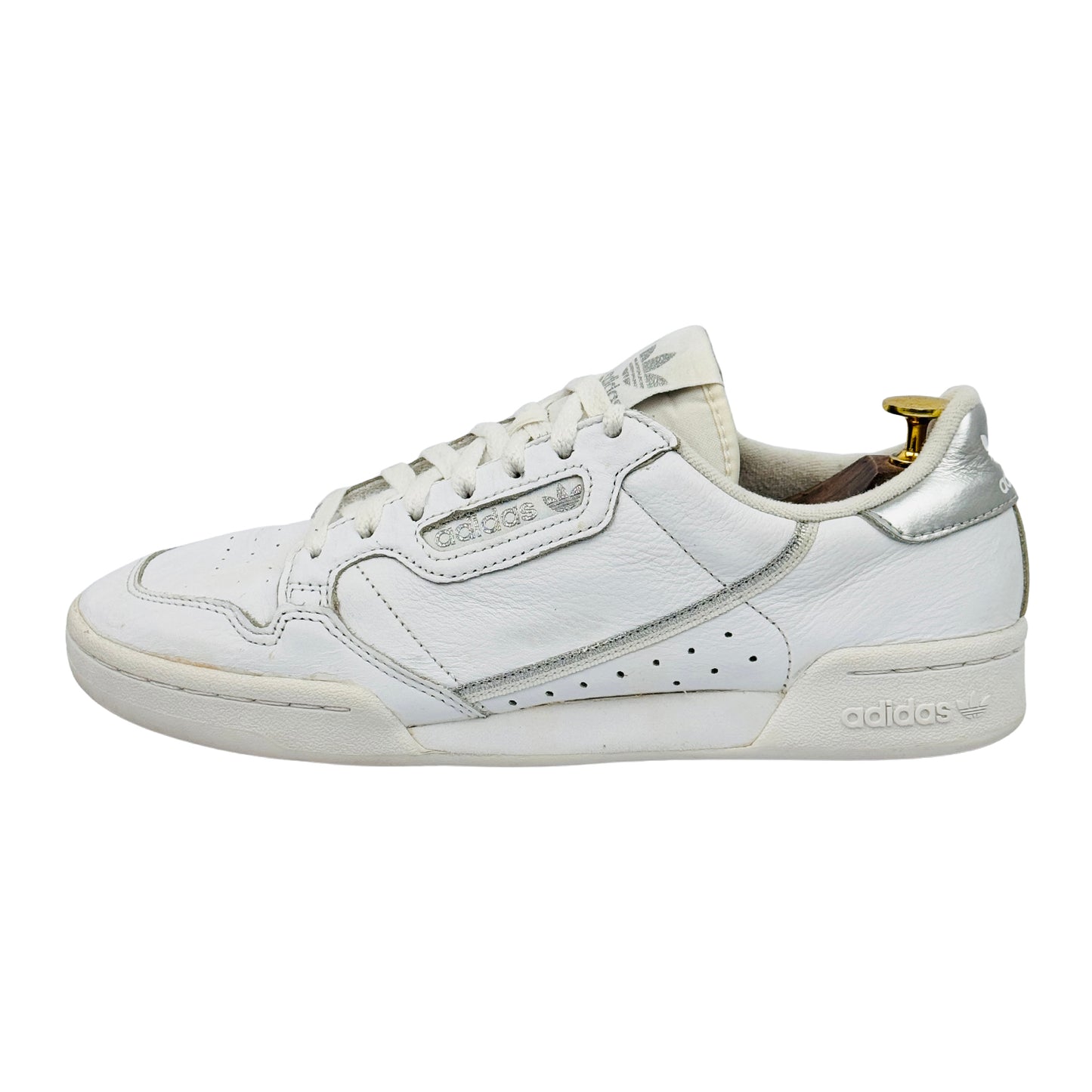 Adidas Continental 80 White Sneakers (Size 43.5) - EE8925