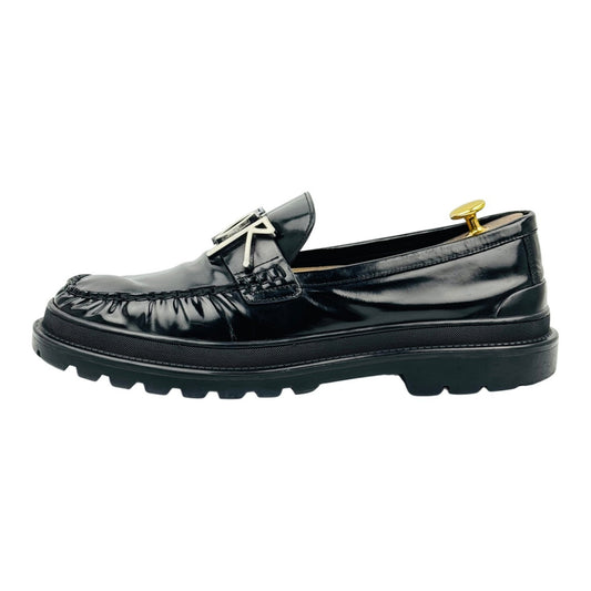 Dior x Stussy Black Leather Loafers (Size 43)