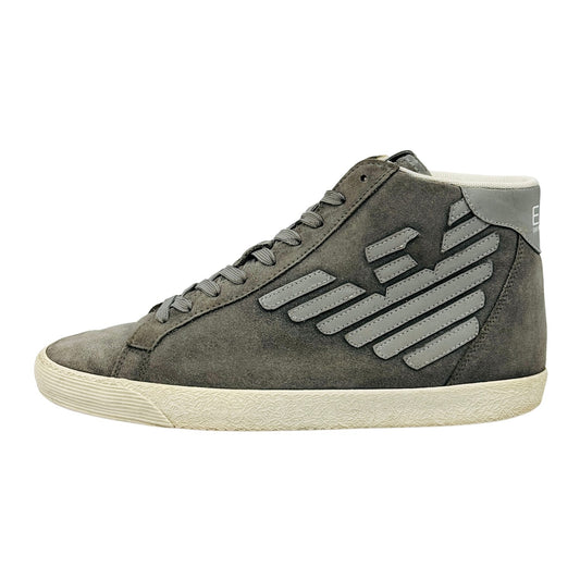 Emporio Armani EA7 Eagle Logo Suede Sneakers (Size 43/43.5)