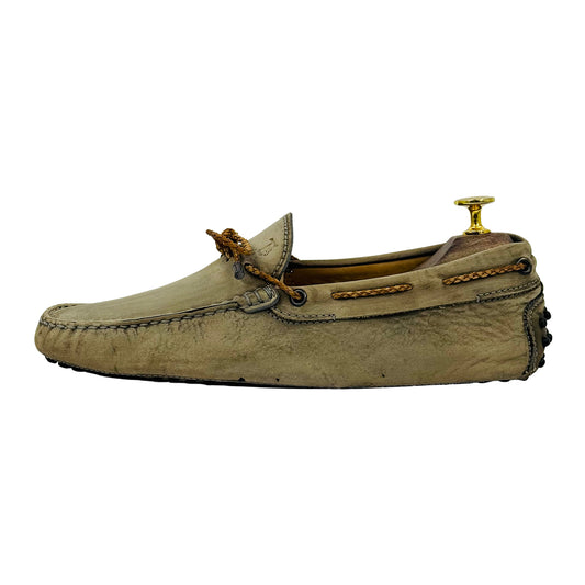 Tod's Gommino Driving Light Beige Loafer (Size 42)