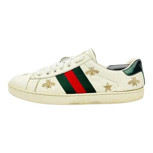 Gucci Ace Embroidered 'Bees & Stars' Sneakers (Size 40)