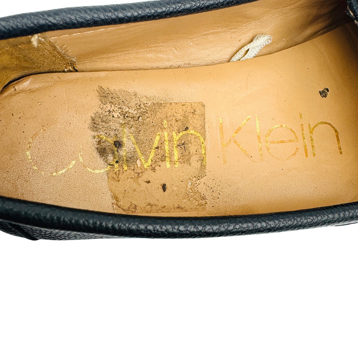 Calvin Klein Leonie Black Loafers (Size 38.5) - 34E9797