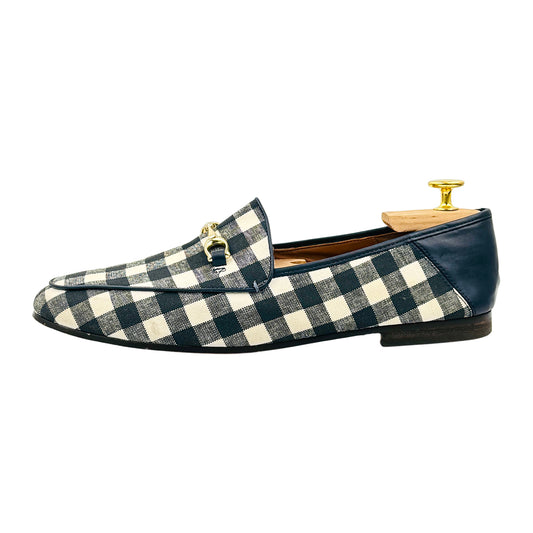 Coach Haley Gingham Print Loafers (Size 42) - FG3468