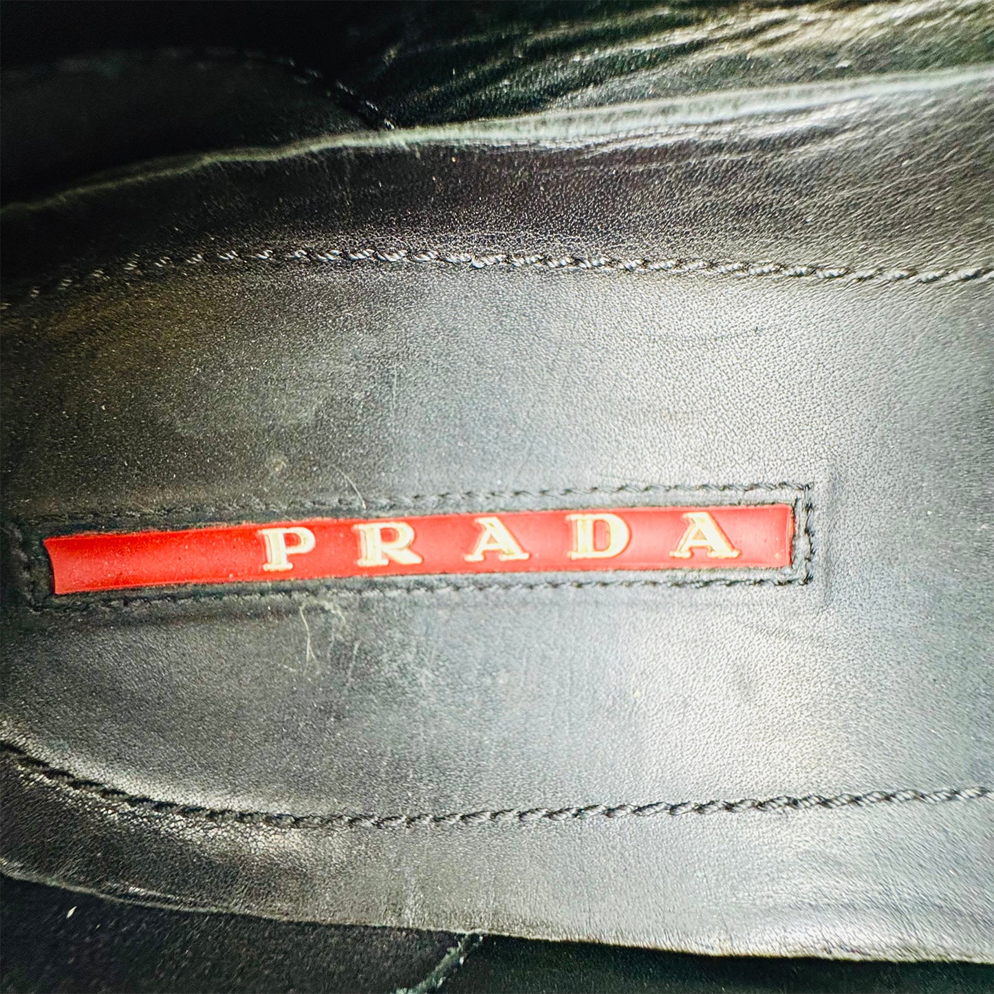 Prada 'Dark Charcoal' Slip-On Shoes (Size 45/45.5) - 4D 2733
