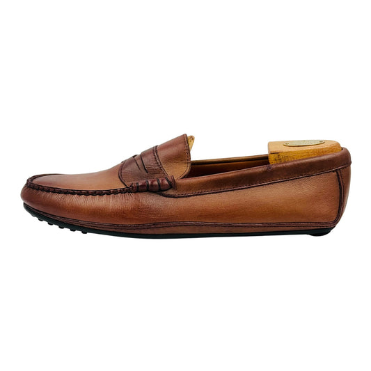 Allen Edmonds Super Sport Brown Penny Loafers (Size 44/44.5)