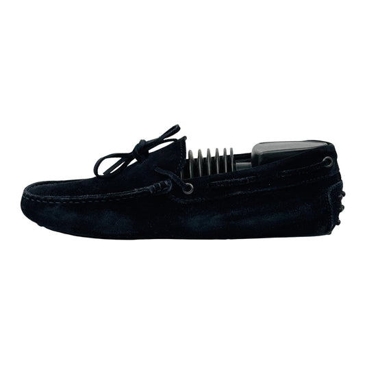 Tod's Dark Navy Suede Gommino Driving Loafers (Size 41.5/42)