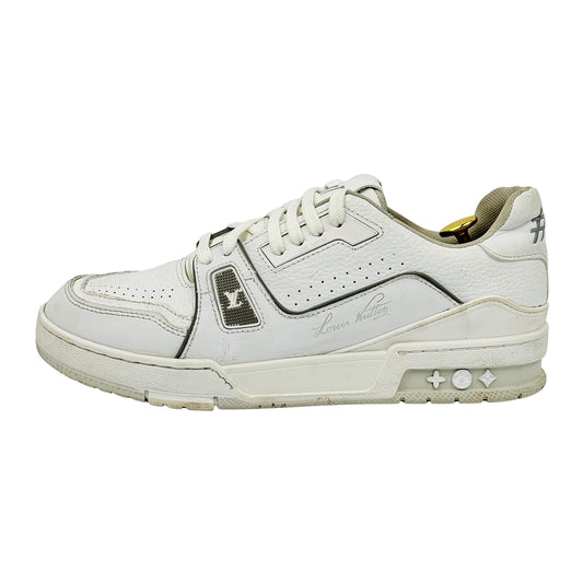 Louis Vuitton Trainer White Sneaker (Size 42.5) - VL 0221