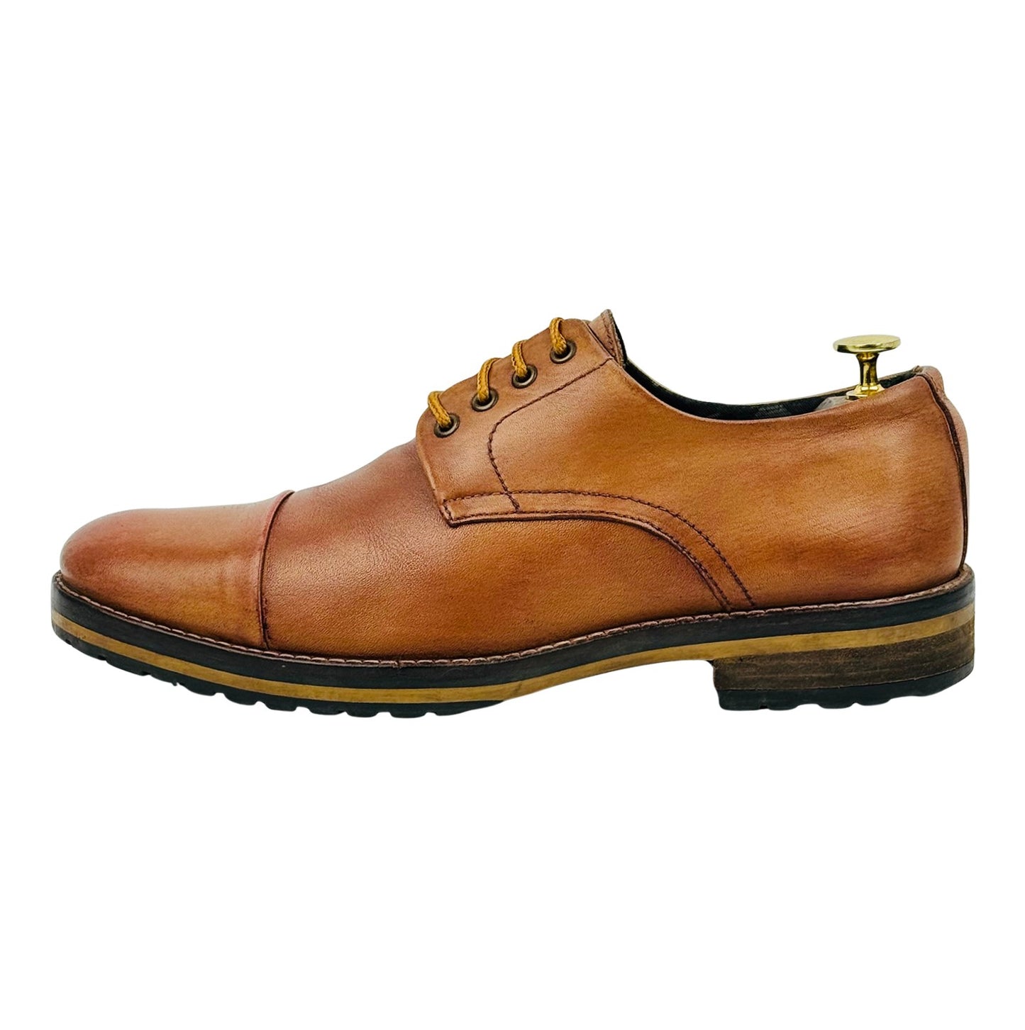 Armani Jeans Brown Leather Dress Shoes (Size 42.5)